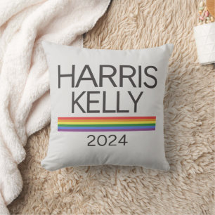 Harris Kelly Rainbow Pride LGBTQ Flag Kissen