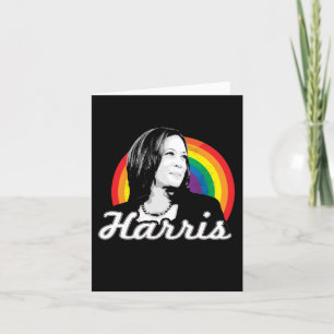 HARRIS LGBTQ+ politischer Stolz Karte