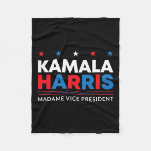 Harris Madame Vizepräsident 2020 Feminist Electio Fleecedecke