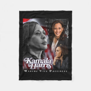 Harris Madame Vizepräsidentin für Männer und Fraue Fleecedecke