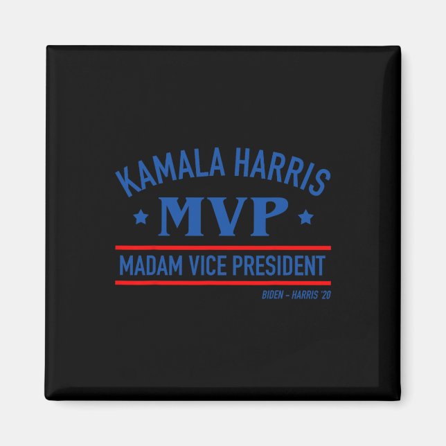 Harris Mvp Vizepräsidentin Biden Harris 2020 Magnet (Vorne)