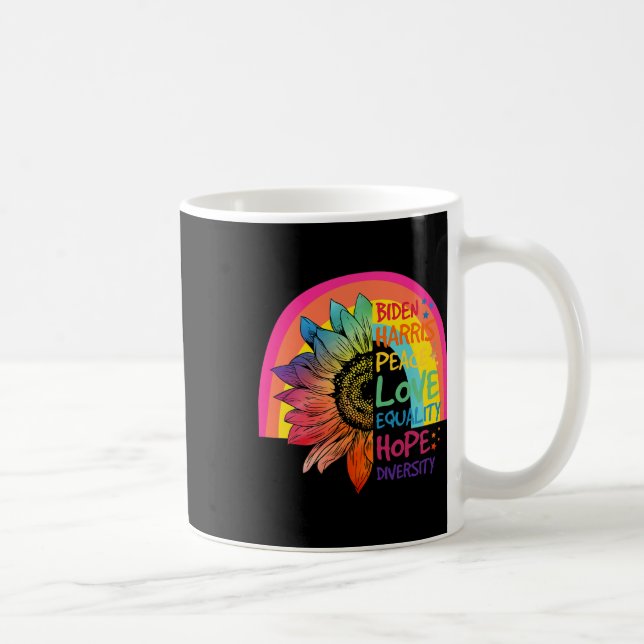 Harris Peace Liebe Equality Hope Diversity 1 Kaffeetasse (Rechts)