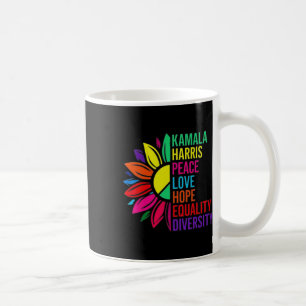 Harris Peace Liebe Equality Hope Diversity 1 Kaffeetasse