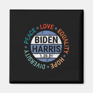Harris Peace Liebe Equality Hope Diversity Januar Magnet