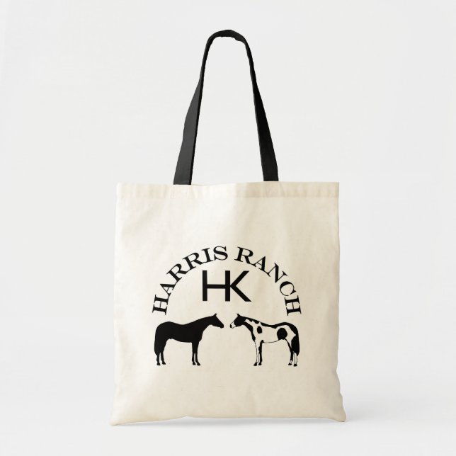 Harris-Ranch-Logo-Tasche Tragetasche (Vorne)