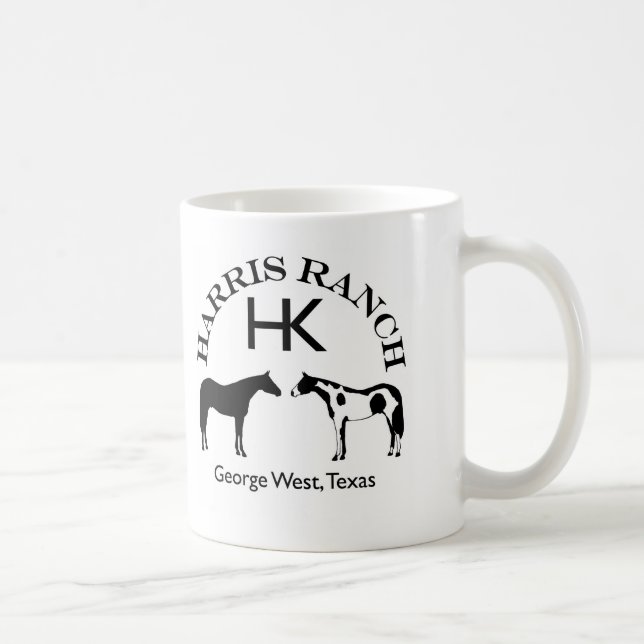 Harris-Ranch-Logo-Tasse Tasse (Rechts)