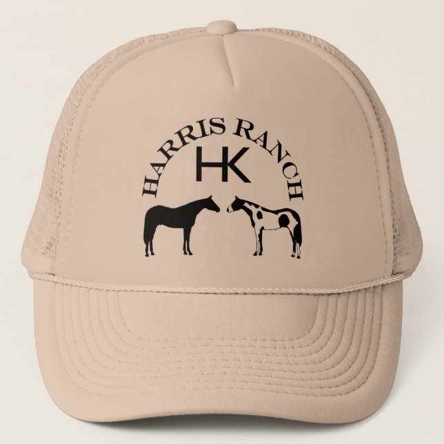 Harris-Ranch-Logo Truckerkappe (Vorderseite)