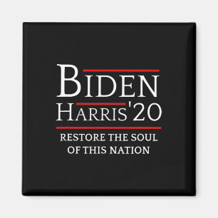 Harris Restore Soul of Nation Vote 2020 Wahl Magnet
