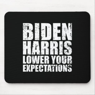 Harris senke deine Erwartungen Vintage Republikane Mousepad
