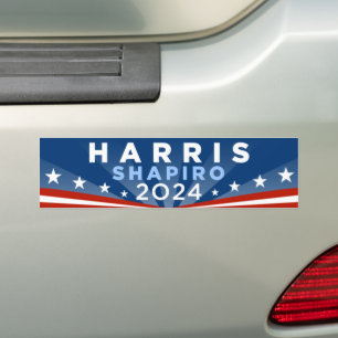 Harris Shapiro 2024 Autoaufkleber