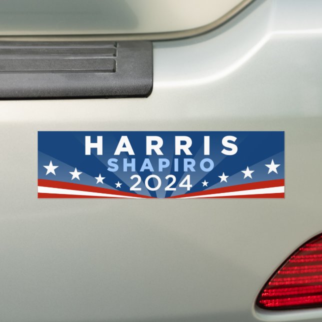 Harris Shapiro 2024 Autoaufkleber (Auf Auto)