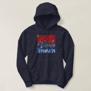 Harris Shapiro 2024 für die US-Flagge des Volkes Hoodie