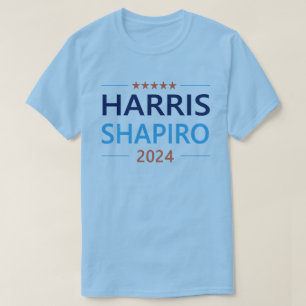 Harris Shapiro 2024 Kamala Harris Democrat T-Shirt