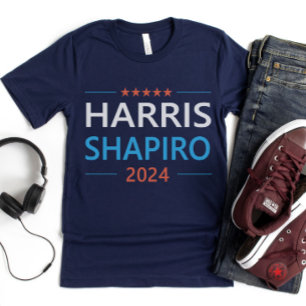 Harris Shapiro 2024 Kamala Harris Democrat T-Shirt