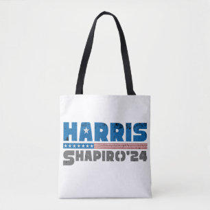 Harris Shapiro 2024 Patriotischer Vintage-Streifen