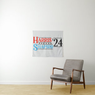 Harris Shapiro 2024 Retro-Kampagne Wandteppich