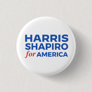 HARRIS SHAPIRO FÜR AMERIKA BUTTON