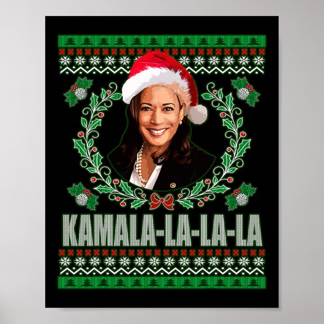 Harris Shirt Kamala La La La La Women&#' s Ugly Ch Poster (Vorne)