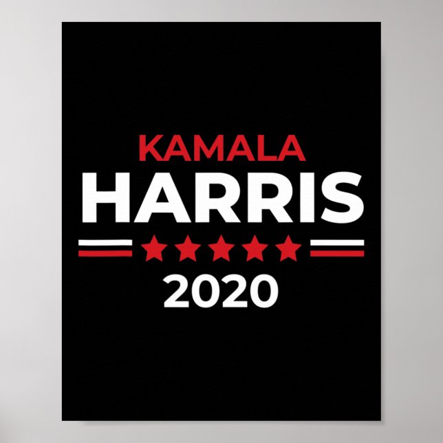 Harris Shirt Präsident Kampagne 2020 1 Poster (Vorne)
