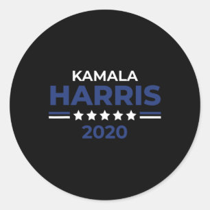 Harris Shirt Präsident Kampagne 2020 2 Runder Aufkleber