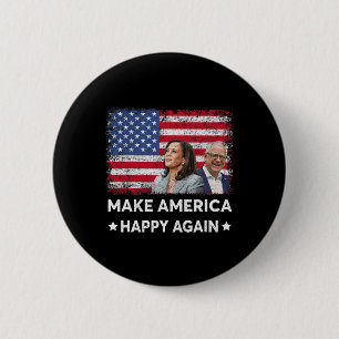 Harris Tim Waltz WAlzheimer 2024 Mach Amerika Happ Button