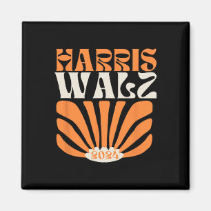Harris Tim Walz 2024 Wahl 2024 Harris Waltz Magnet