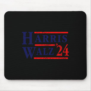 Harris Tim Walz Party der Demokraten 2024 Mousepad