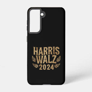 Harris Tim Walz Wappen Vintage Harris Waltz 2024  Samsung Galaxy Hülle