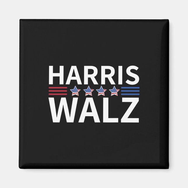 Harris Tim Walzheimer Waltz 2024 Magnet (Vorne)