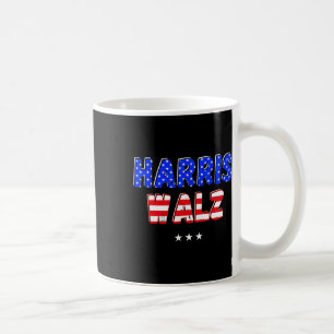 Harris Tim WAlzheimer Waltz Funny Retro Patriotic Kaffeetasse