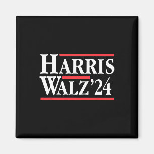 Harris Tim Waschheimer 2024 Demokratisches Ticket Magnet
