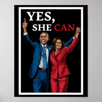 Harris und Barack Obama für die Wahlen 2024