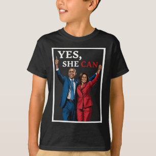 Harris und Barack Obama für die Wahlen 2024 T-Shirt