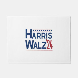 Harris und Walz 2024-Wahlparade Fußmatte
