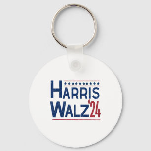 Harris und Walz 2024-Wahlparade Schlüsselanhänger