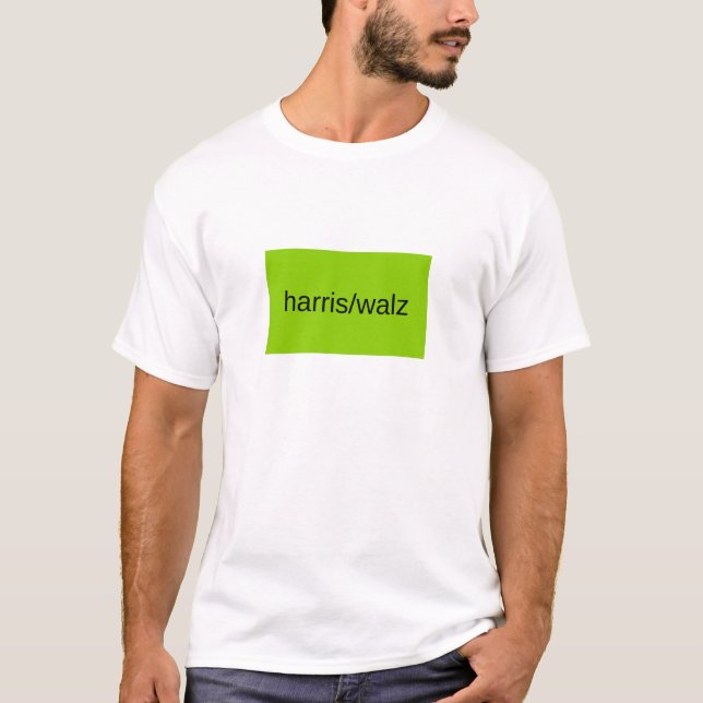 Harris und Walz Sommer 2024 Grüne Wohnanlage T-Shirt (Vorderseite)