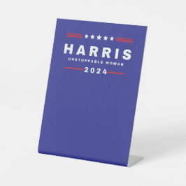 Harris Unstoppable Women | Wahl 2024 Sockelschild