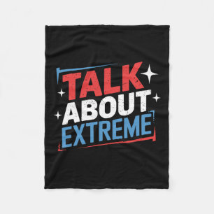 Harris Wahlkampagne über Extrem Fleecedecke