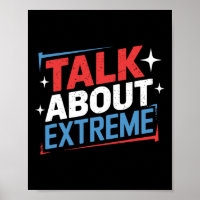 Harris Wahlkampagne über Extrem