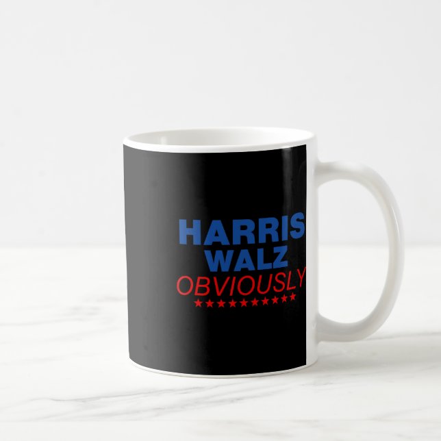 Harris Waltz 2024 Balz zum Walz Kaffeetasse (Rechts)