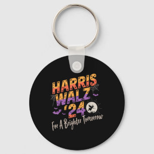 Harris Waltz 2024 für ein glänzendes Hallowee Schlüsselanhänger