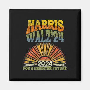 Harris Waltz 2024 Harris Waltz für ein Brigh unter Magnet