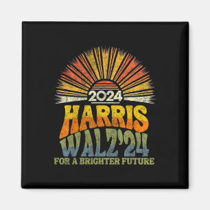 Harris Waltz 2024 Harris Waltz für ein Brigh unter Magnet