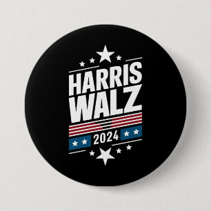 Harris Waltz 2024 Kamala Harris Tim Waltz 2024 Button