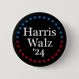 Harris Waltz 2024 Wahl Kamala Harris 2024 Button