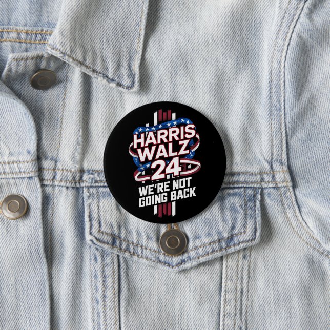 Harris Waltz 2024 Wahl Kamala Harris Tim Waltz Button (Beispiel)