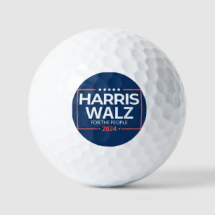 Harris Waltz 2024 Wahl Kamala Harris Tim Waltz Golfball