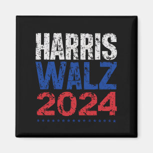 Harris Waltz 2024 Wahl Kamala Harris Tim Waltz Magnet