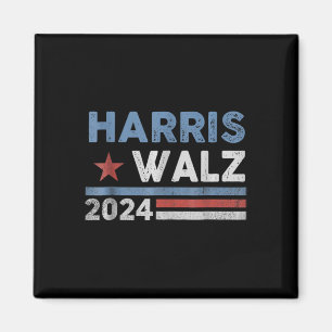 Harris Waltz 2024 Wahl Kamala Harris Tim Waltz Magnet