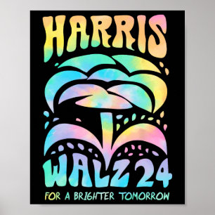 Harris Waltz 2024 Wahl Kamala Harris Tim Waltz Poster